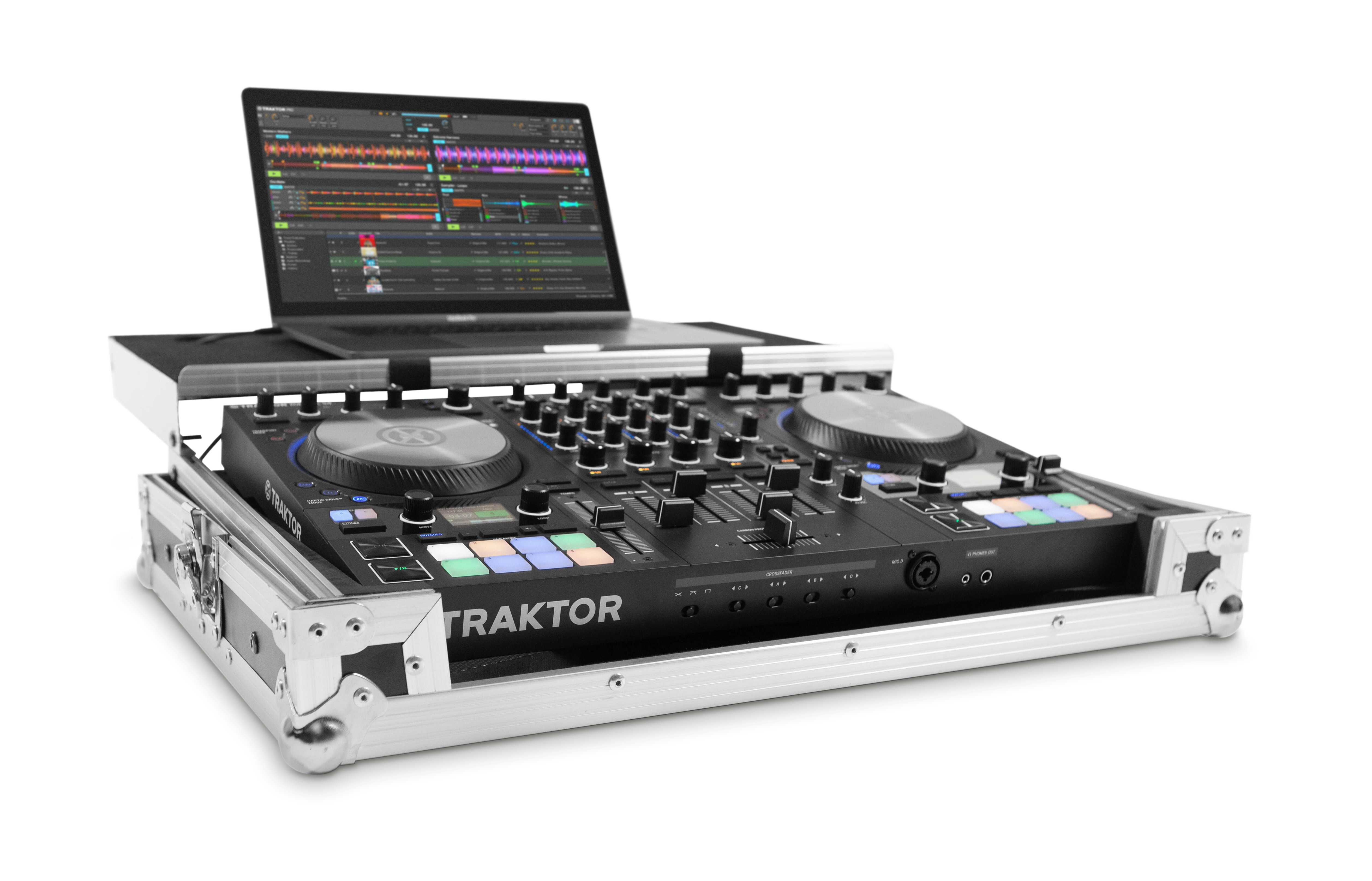 Native Instruments Traktor Kontrol S4 Mk3 Flightcase - Flight Dj - Variation 1