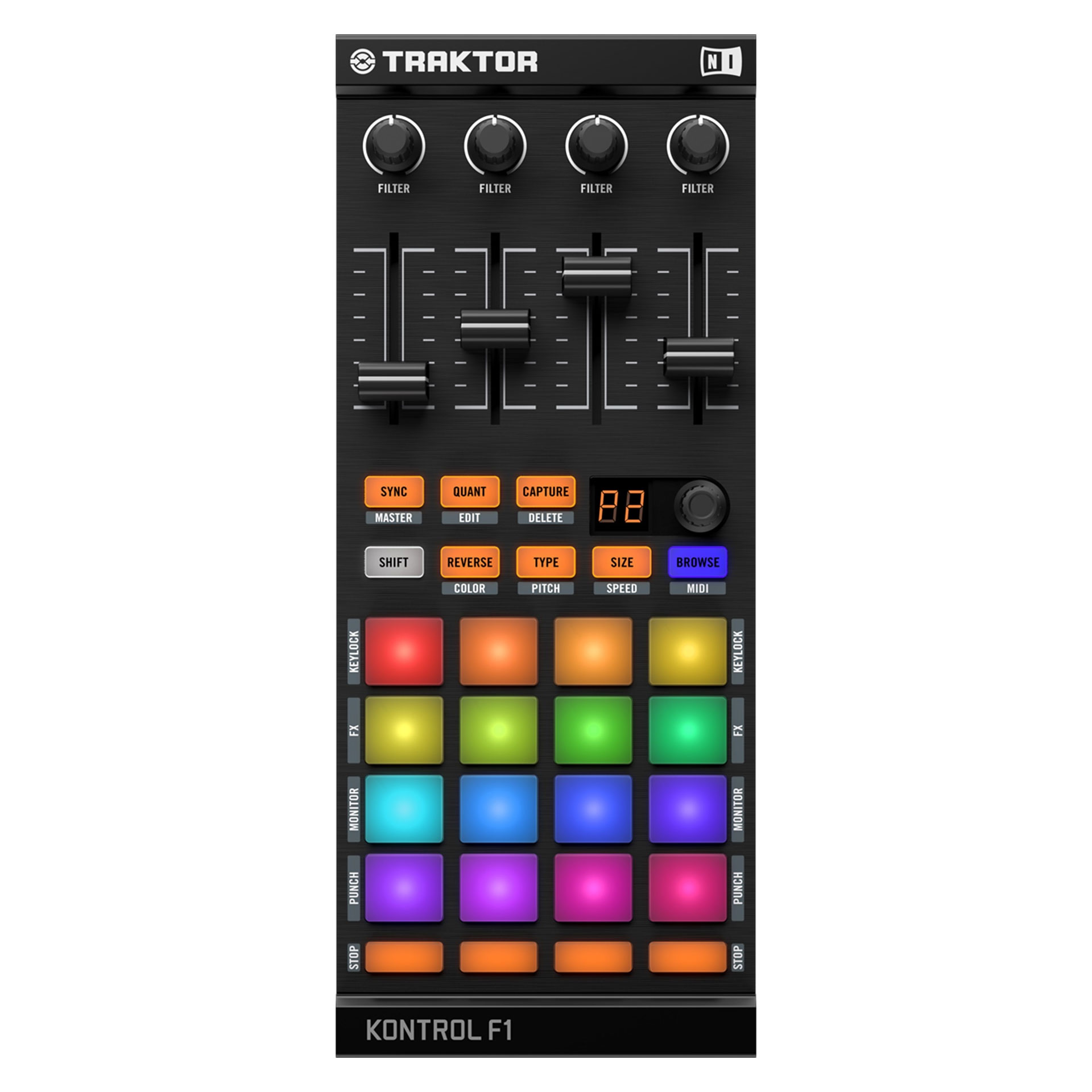 Native Instruments Traktor Kontrol Z1 + Kontrol F1  + Kontrol X1 Mk2 - Pack Dj - Variation 2