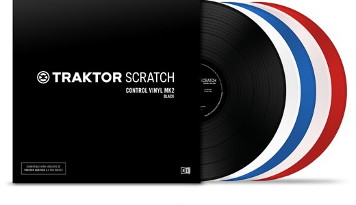 Native Instruments Traktor Scratch Vinyl Blanc Mkii - Vinyl Timecode - Variation 1