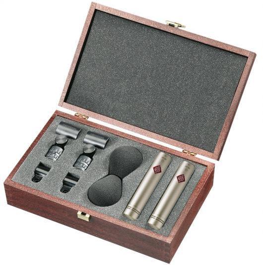 Paire, kit, stereo set micros Neumann KM184NI Stéréo Set