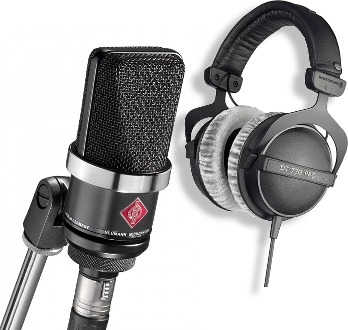 Neumann Tlm 102 Bk + Dt 770 Pro 80 Ohms - Pack Micro - Main picture