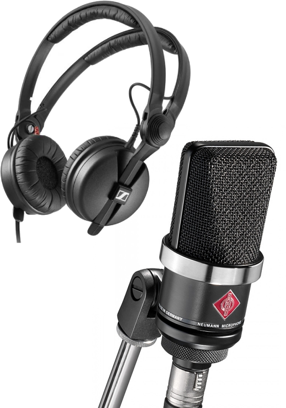 Neumann Tlm 102 Bk  + Hd 25 - Pack Micro - Main picture