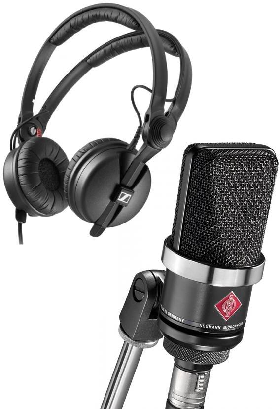 Pack micro  Neumann TLM 102 BK  + HD 25