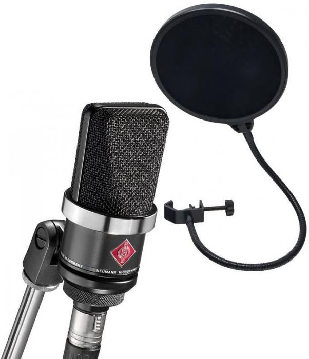Pack micro Neumann TLM 102 BK + Filtre Anti pop Offert