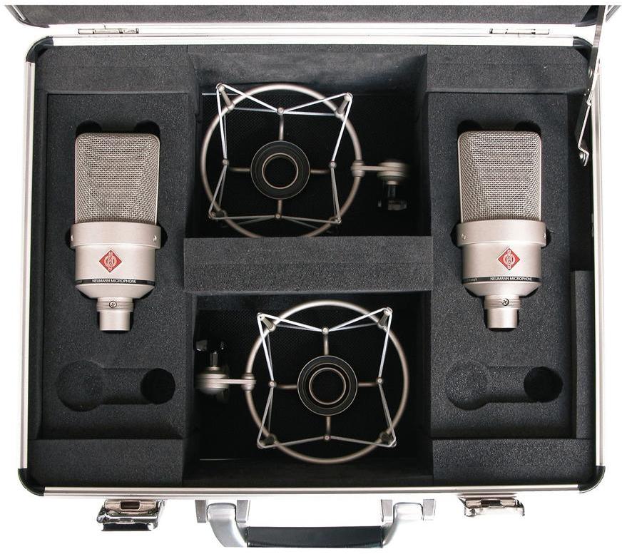 Paire, kit, stereo set micros Neumann TLM 103 Stereo Set NI