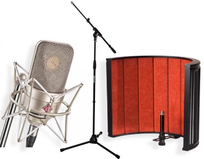 Pack micro  Neumann TLM49 + X-Screen Pro + xh 6001
