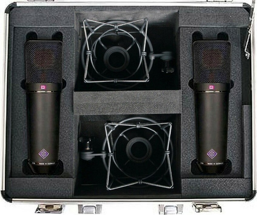 Neumann U87 Ai Mt Stereo Avec Suspension Et Valise - - Paire, Kit, Stereo Set Micros - Main picture