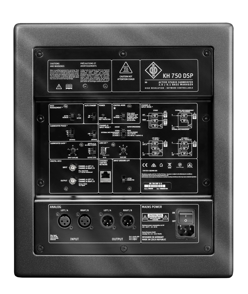 Neumann Kh-750 Monitor Alignement Kit 1 - Caisson De Basse Studio - Variation 2