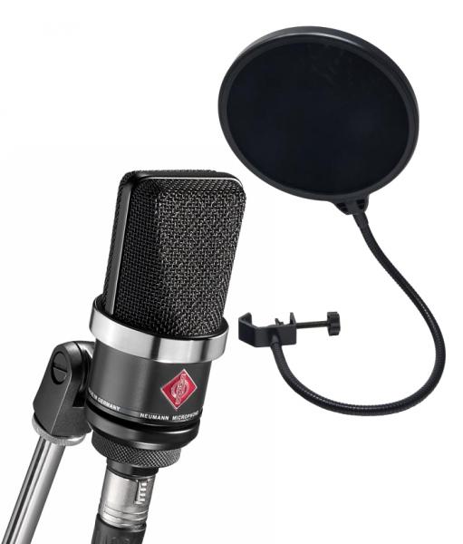 TLM 102 BK + Filtre Anti pop Pack micro Neumann