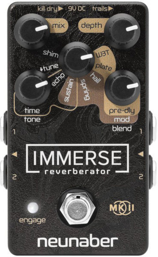 Neunaber Technology Immerse Reverberator Mk Ii - PÉdale Reverb / Delay / Echo - Main picture