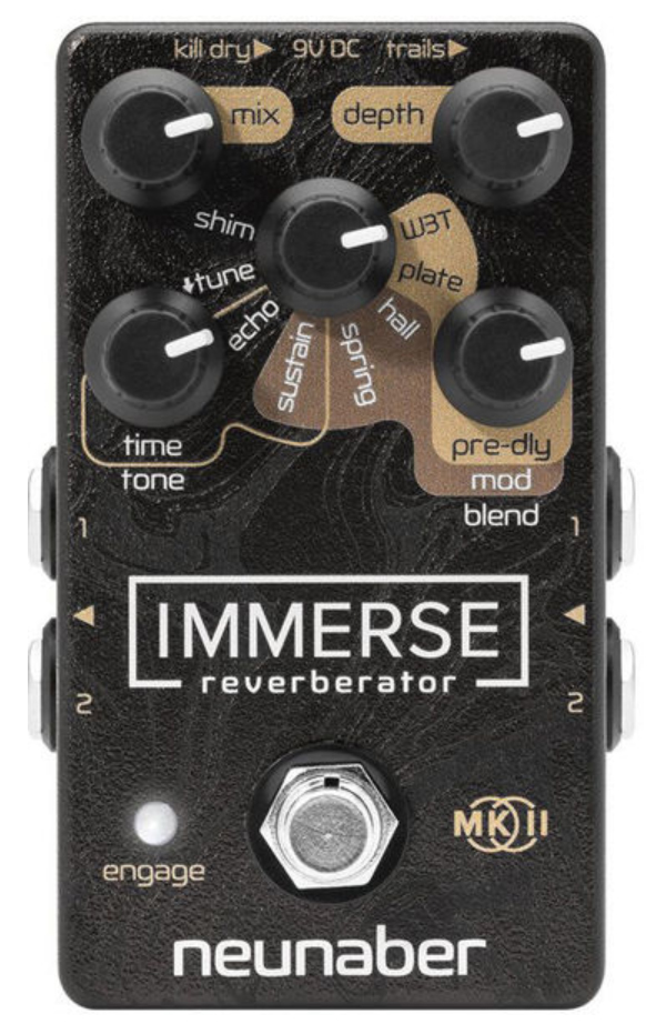 Neunaber Immerse Reverberator · Pedal guitarra eléctrica 