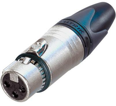 Connecteur à souder Neutrik NC3FXX EMC