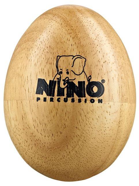 Percussions à secouer Nino percussion                Nino 563 Wood Egg Shaker medium