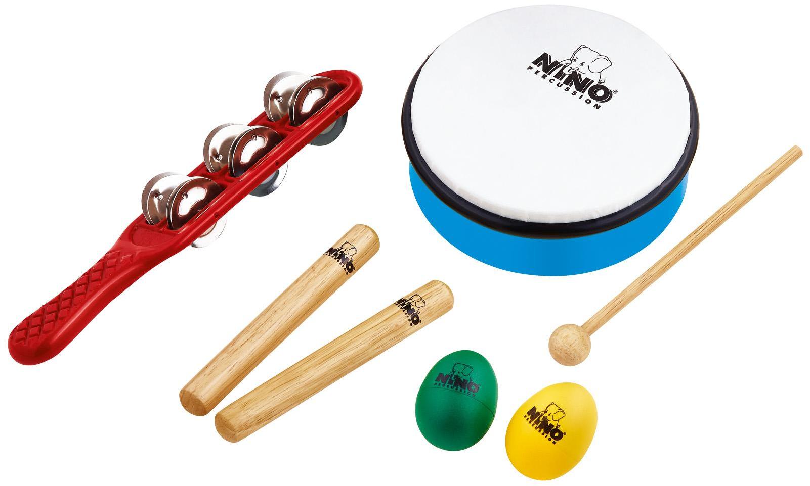 Set percussion enfants Nino percussion                Nino Set 3 Rhythm Set