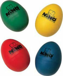 Oeuf plastique Nino percussion Nino egg shaker (l'unité)
