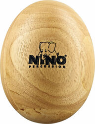 Percussions à secouer Nino percussion                Nino 564 Wood Egg Shaker large