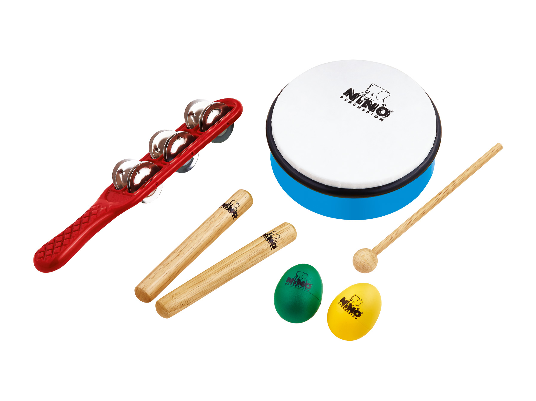 Set percussion enfants Nino percussion Nino Set 3 Rhythm Set