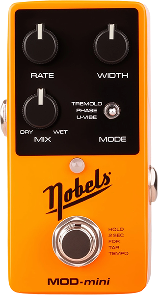 Nobels Mod-mini - PÉdale Chorus / Flanger / Phaser / Tremolo - Main picture