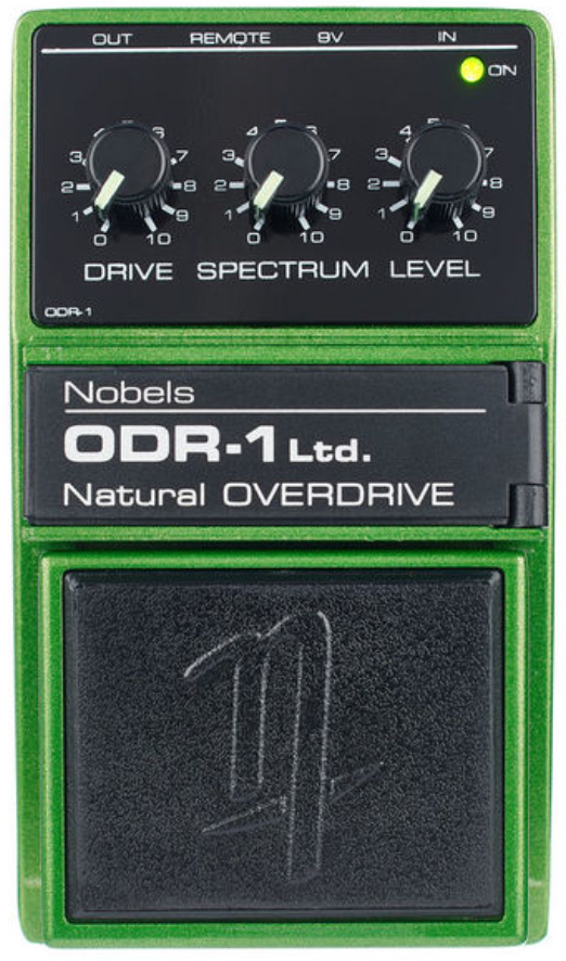Nobels Odr-1 Ltd Natural Overdrive Dark Sparkle Green - PÉdale Overdrive / Distortion / Fuzz - Main picture