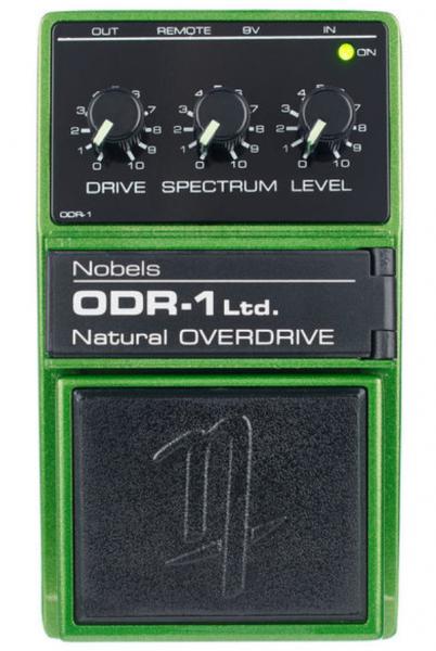 Pédale overdrive / distortion / fuzz Nobels                         ODR-1 Natural Overdrive Ltd - Dark Sparkle Green