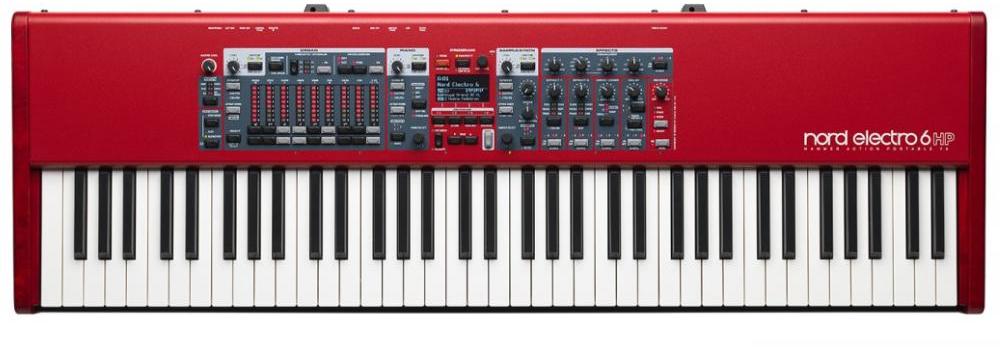Clavier de scène Nord Electro 6 HP - Rouge