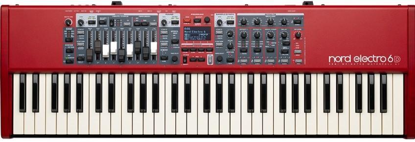 Clavier de scène Nord Electro 6D 61 - Rouge