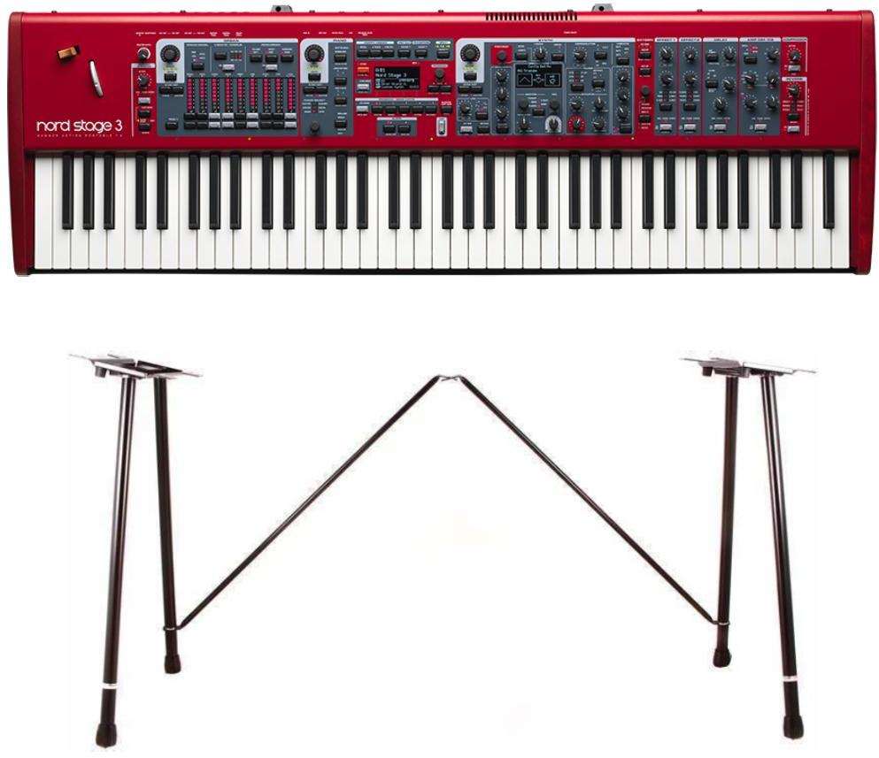 Pack clavier Nord Nord Stage 3 76HP + STAND NORD