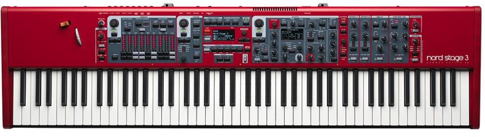 Clavier de scène Nord Nord Stage 3 88 - Rouge