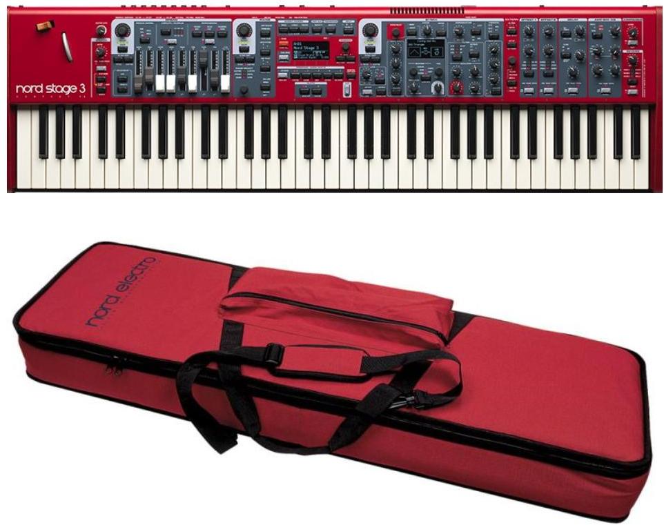 Pack clavier Nord Nord Stage 3 Compact + SOFTCASE NORD