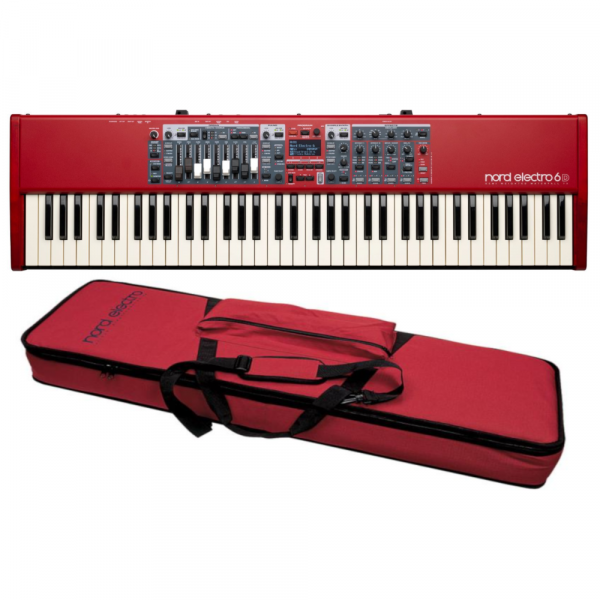 Nord ELECTRO 6D 73 Rouge + Housse NORD SOFTCASE2 Keyboard set