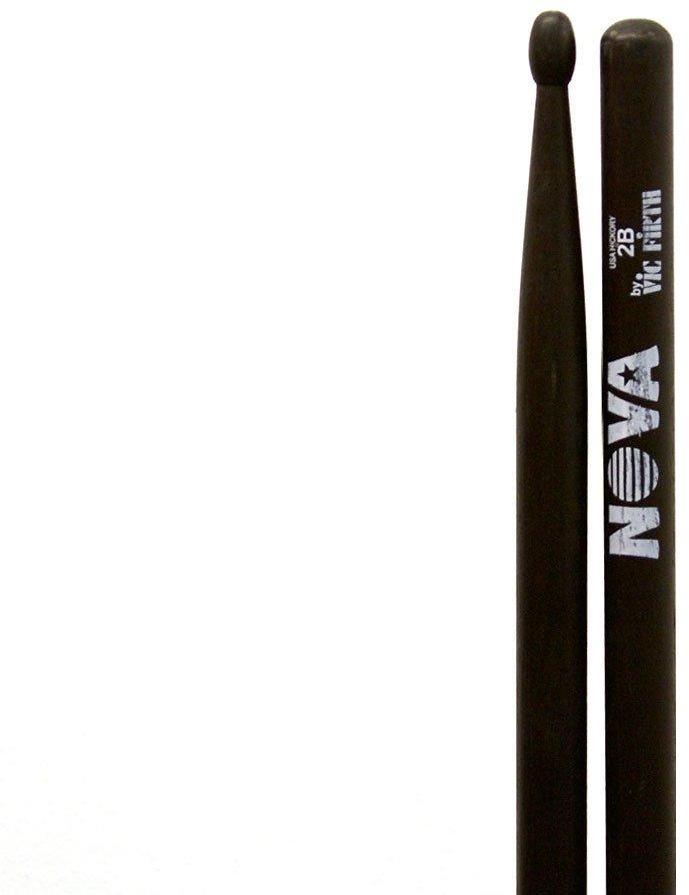 Baguette batterie Nova 2B Black - Wood tip