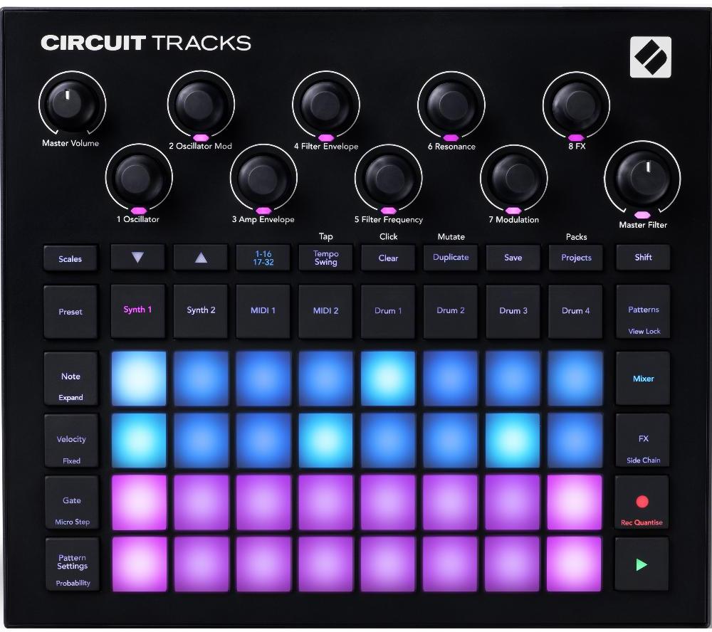 Sampleur / groovebox Novation Circuit Tracks