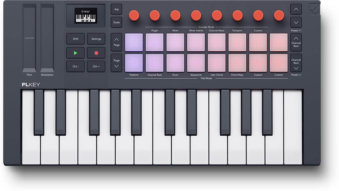 Novation Flkey 2 Mini 25 - Clavier MaÎtre - Main picture