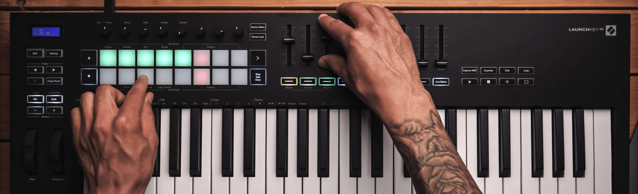 Novation Launchkey 49 Mk3 - Clavier MaÎtre - Variation 5