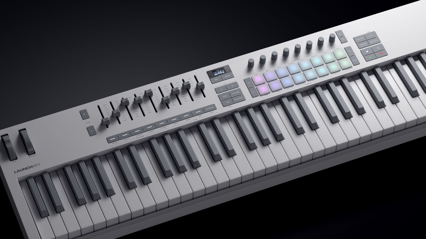Novation Launchkey 61 Mk4 White - Clavier MaÎtre - Variation 9