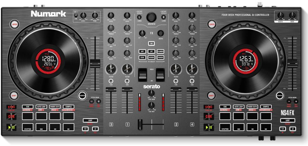 Contrôleur dj autonome Numark NS4 FX