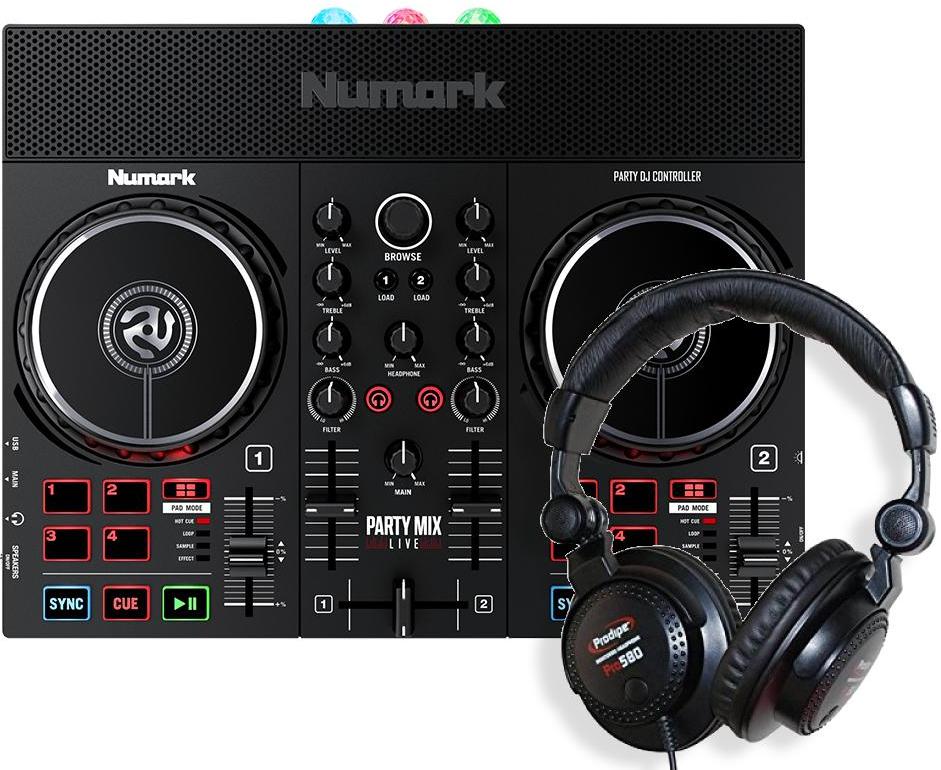 Autre pack dj Numark Party Mix Live+ Pro580
