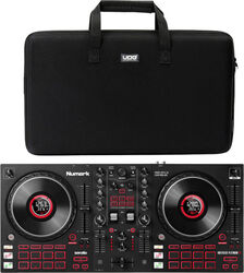 Pack dj avec housse/flight/decksaver Numark Mixtrack Platinum FX  + UDG U8302 bl