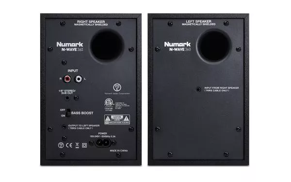 Enceinte monitoring active Numark N-Wave 360 - la paire