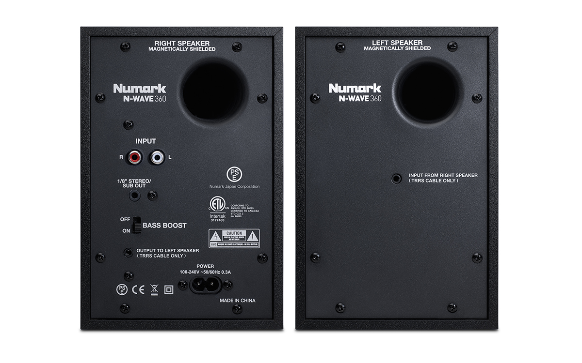 Numark N-wave 360 - La Paire - Enceinte Monitoring Active - Variation 1