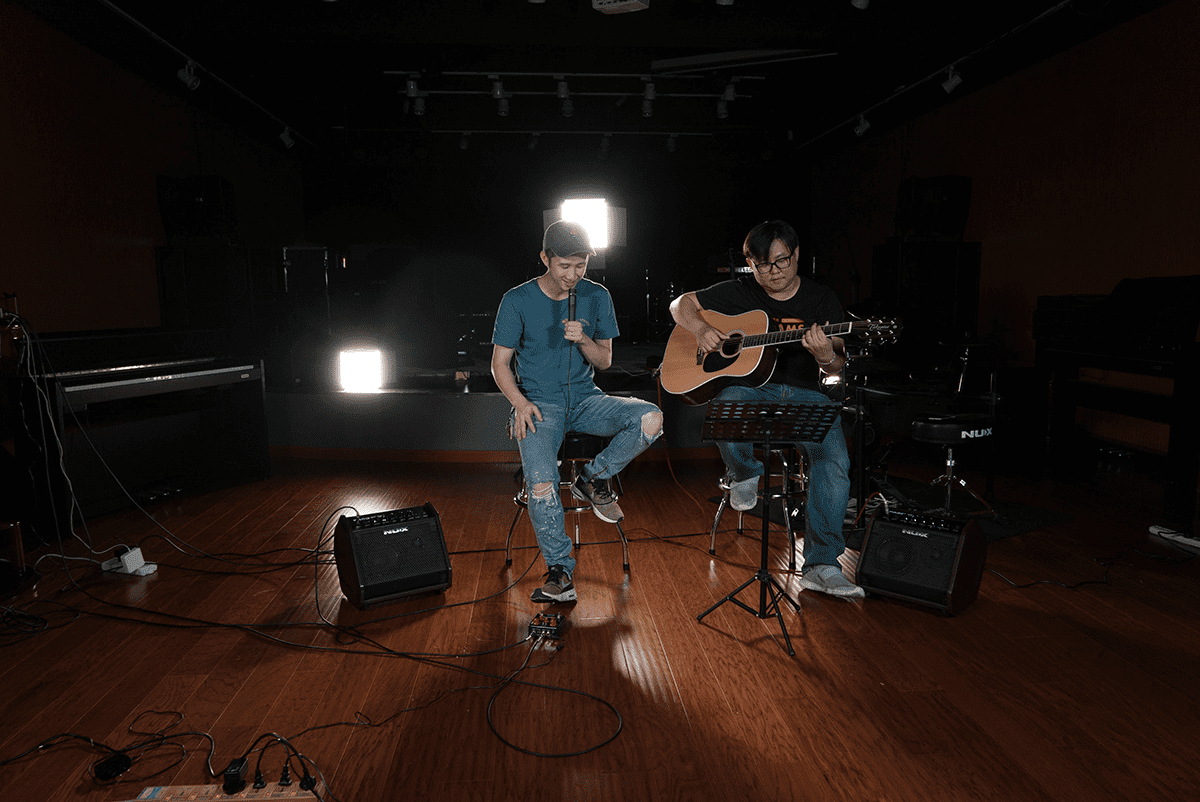 Nux 50w Large Bande - 6,5 - SystÊme AmplifiÉ Batterie Électronique - Variation 3