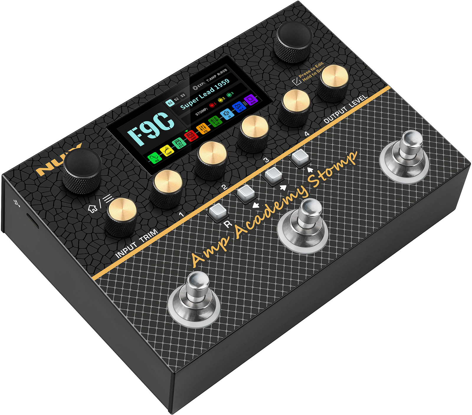 Nux Amp Academy Stomp - Preampli Électrique - Variation 3