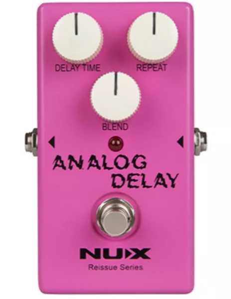 Pédale reverb / delay / echo Nux                            Reissue Analog Delay