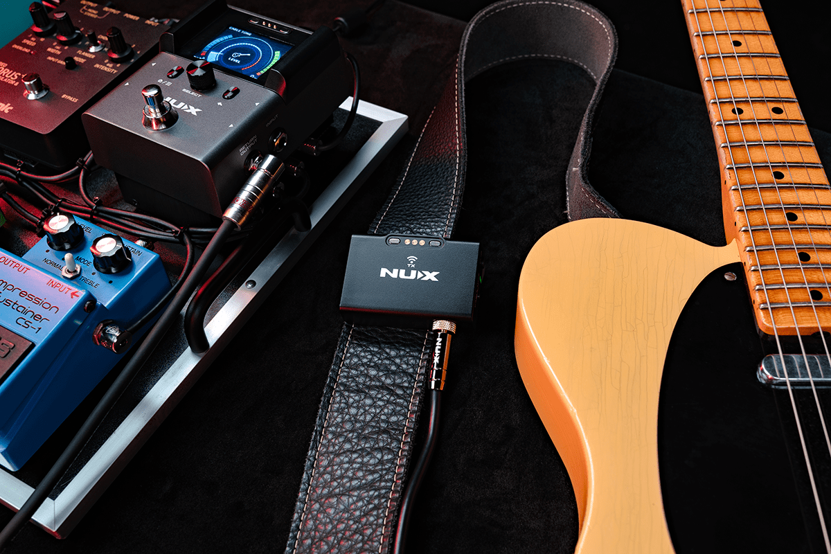 Nux B8 Systeme Sans Fil Guitare Basse - Preampli Électrique - Variation 7