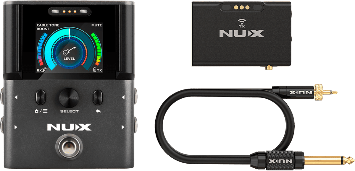 Nux B8 Systeme Sans Fil Guitare Basse - Preampli Électrique - Main picture