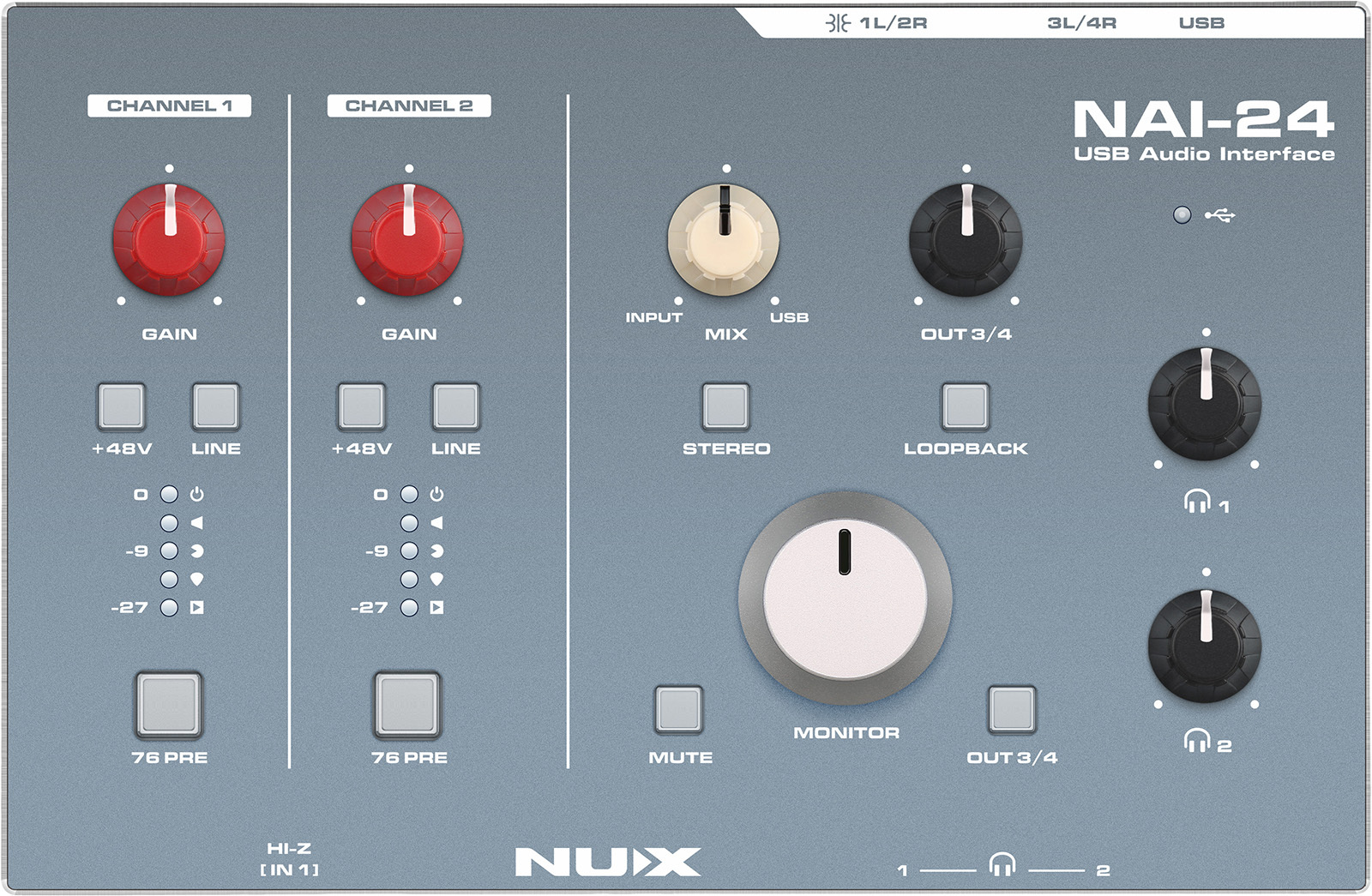 Nux Nai-24 - Carte Son Usb - Main picture