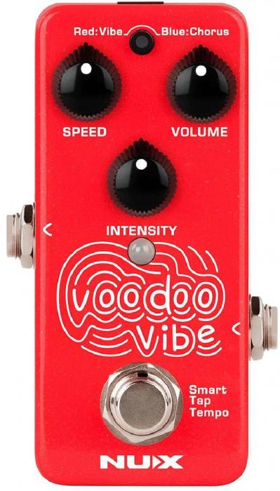 Pédale chorus / flanger / phaser / tremolo Nux                            NCH-3 Voodoo Vibe