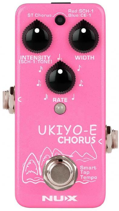 Pédale chorus / flanger / phaser / tremolo Nux NCH-4 Ukyio-E Chorus