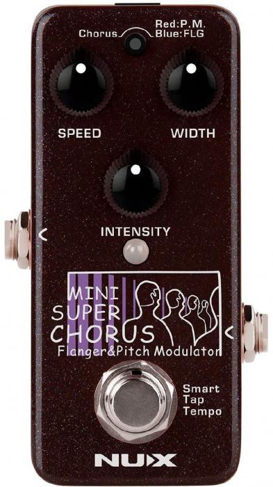 Pédale chorus / flanger / phaser / tremolo Nux NCH-5 Mini Chorus