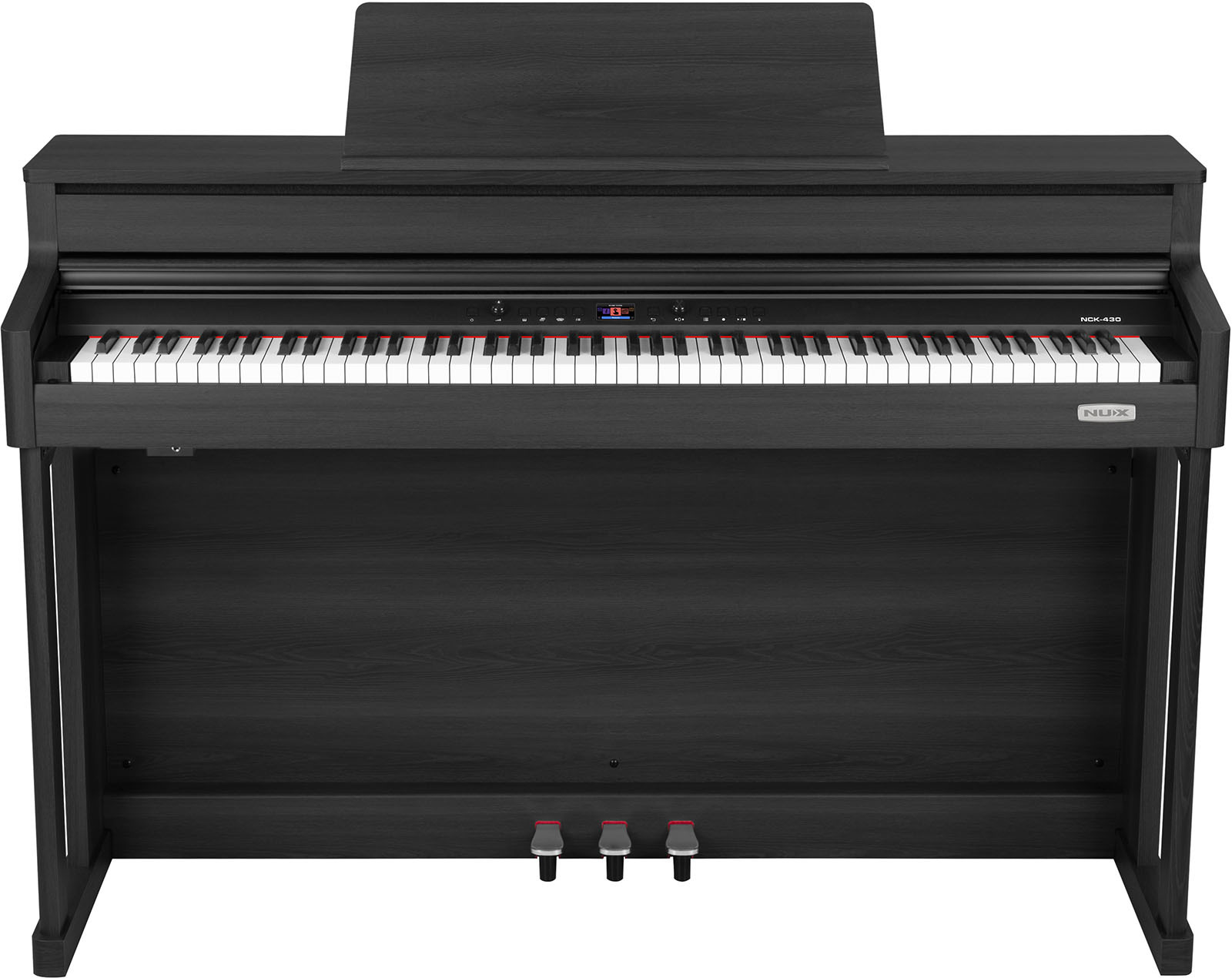Nux Nck-430b - Noir - Piano NumÉrique Meuble - Main picture